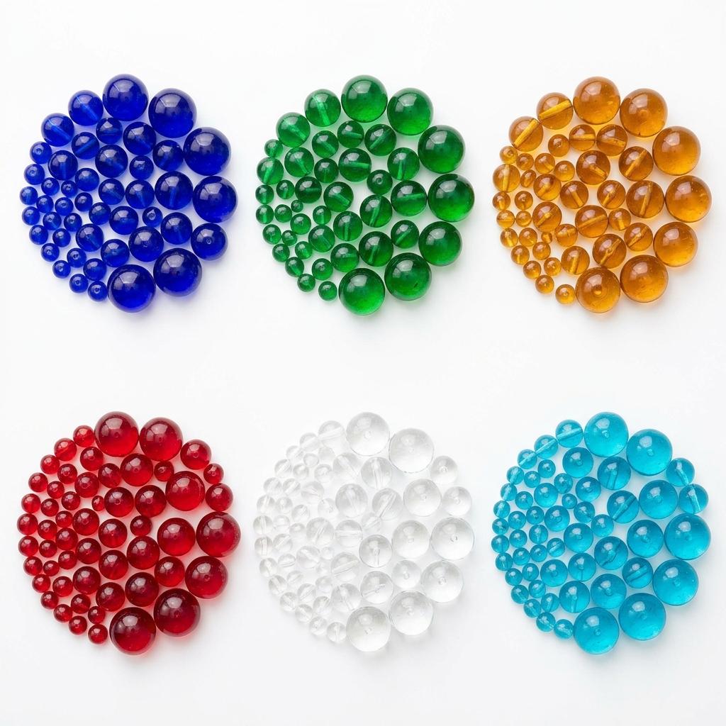 Fire Glass Beads Detail 2