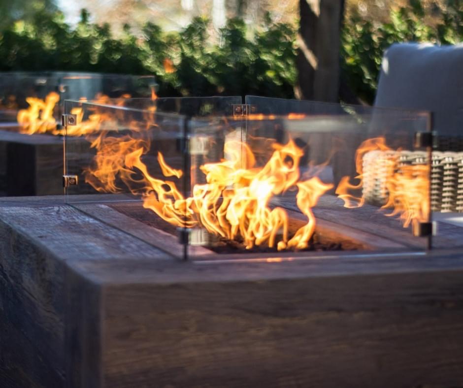 Fire Pit Wind Guards